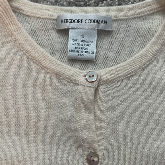 Girls cashmere cardigan - Picture 2 of 4